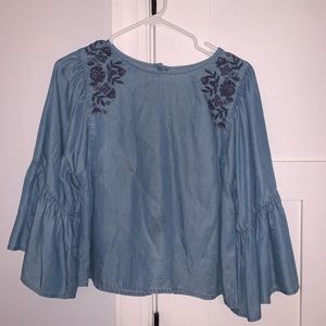 Hollister Jean material long sleeve shirt